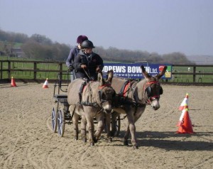 Rikita & Sarah competing at Sparsholt EC 2014